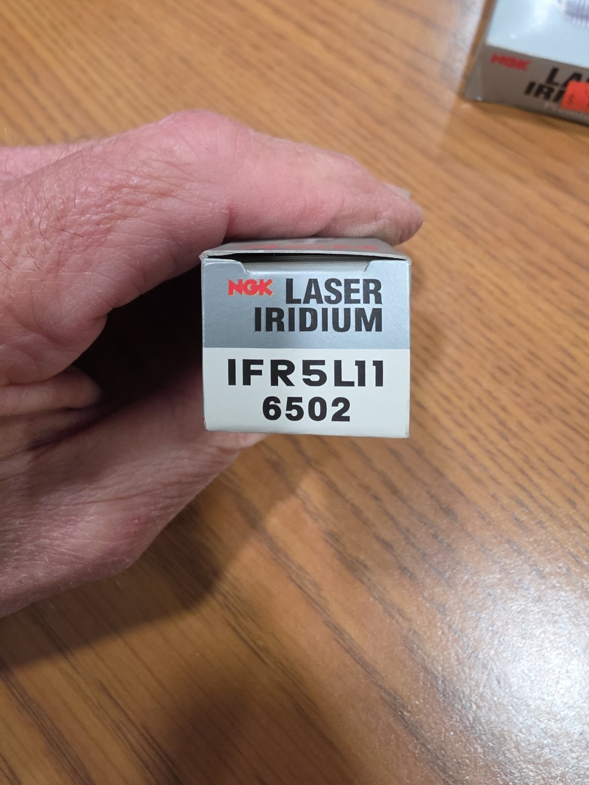 NGK Spark Plug 6502 Laser Iridium IFR5L11 14 mm 0.750 in. Flat