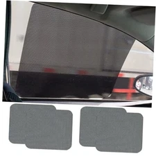 4PCS Car Side Window Sunshade, Static Cling Auto Shade Sticker to Block Sun 