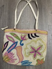 Handmade Glass Seed Beaded Purse Made In India 60 s-80 s