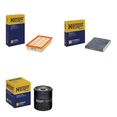 HENGST FILTER-PAKET SET passend für 1.8 TDCI FORD FOCUS 2 DA/B BIS BJ 03.07