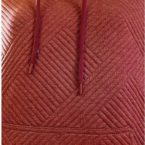 Ladies SIZE Medium……GREEN-TEA……Burgundy Long Sleeve Pullover Hoodie. New - Picture 5 of 7