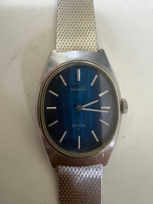 Seiko Delica Automatic Ladies Wristwatch Dress Watch 21mm 25mm wrist 18cm