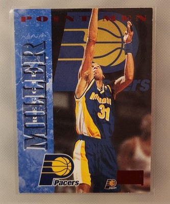 1996-97 Skybox Premium - Point Men Reggie Miller  Rubies. #250. Rare!