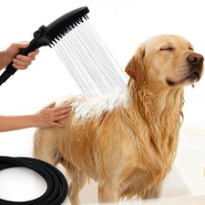 3 Mode Dog Shower Attachment with Pause Mode, Dog shower Sprayer with 86 Inch...