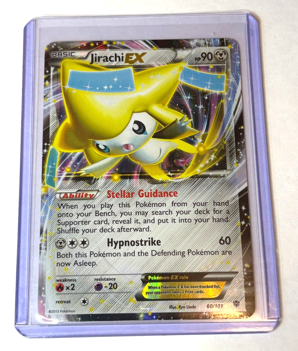 Jirachi EX #60 Pokemon Plasma Blast NM