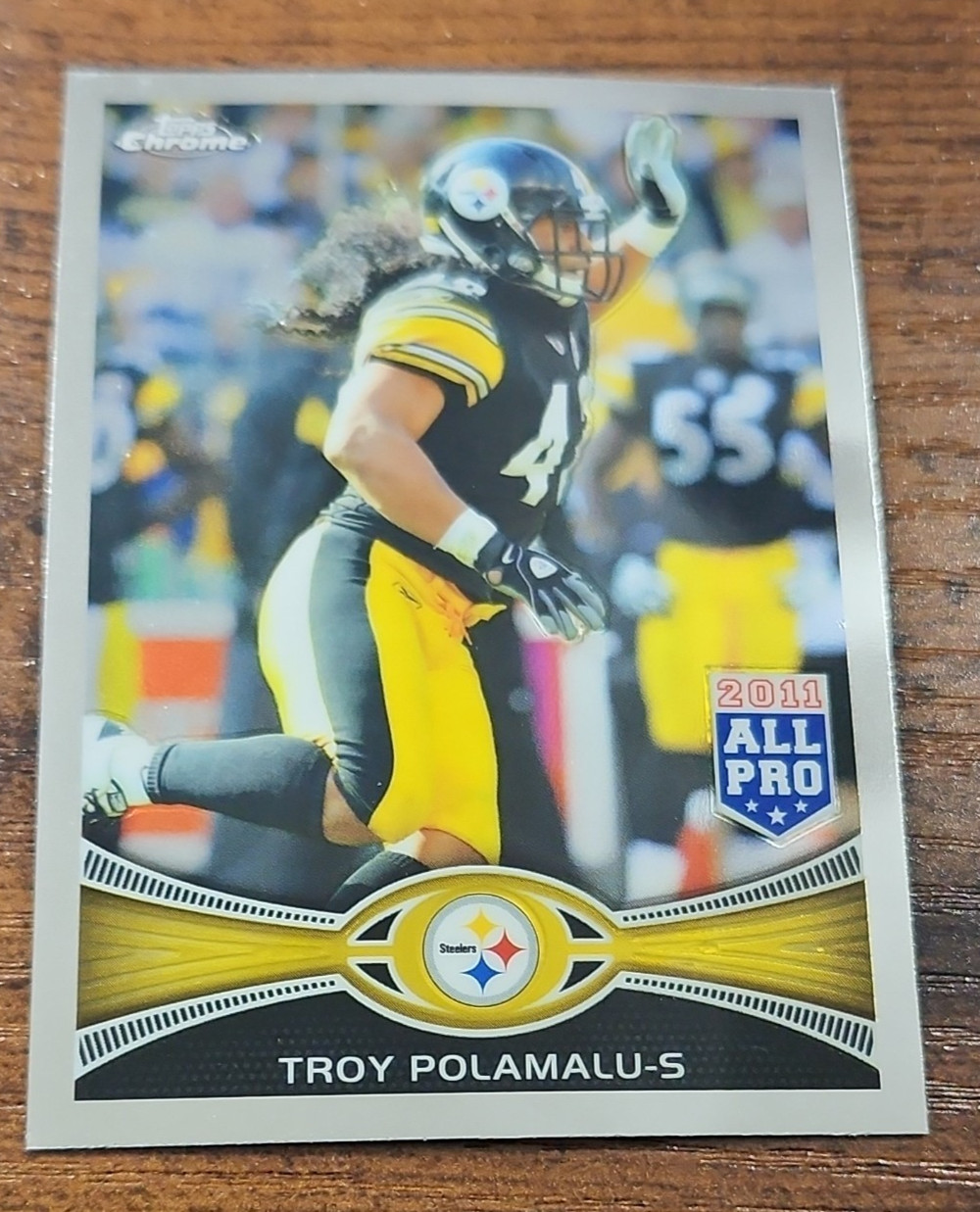2012 Topps Chrome - All-Pro Troy Polamalu #125 N159
