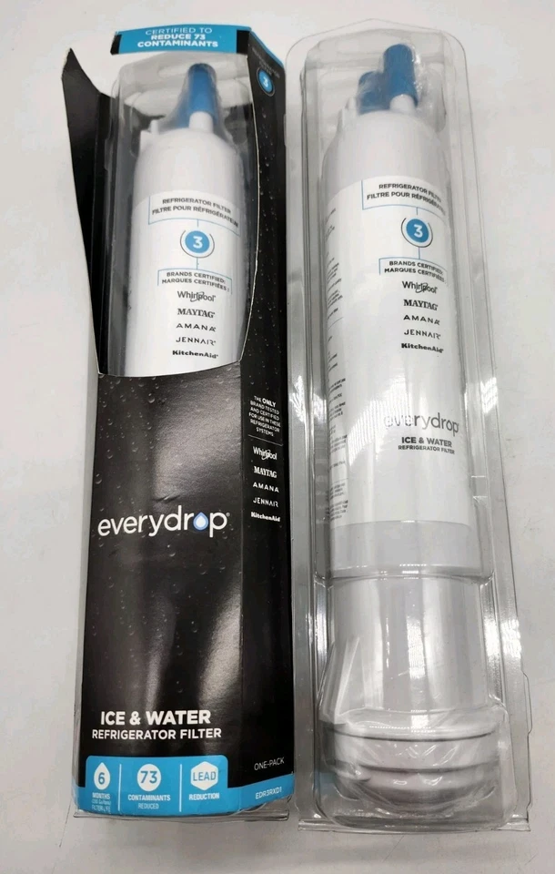 x2 Ice and Water Refrigerator Filter 3 Box Damaged Lot Of 2 - Image 2 of 4