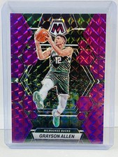 2022-23 Panini Mosaic Grayson Allen Purple Mosaic #17/99
