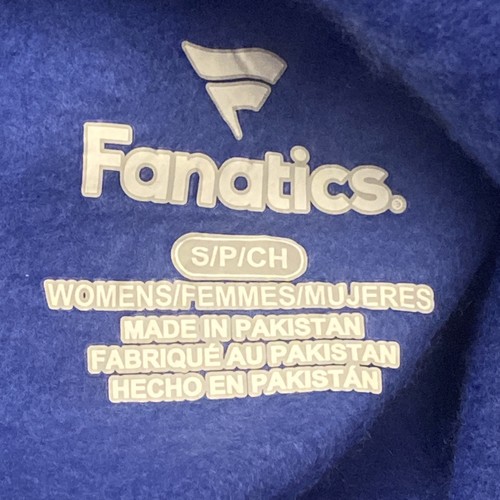 Sudadera con capucha FANATICS New York Giants Trench Battle con cordón azul para mujer pequeña nueva con etiquetas - Imagen 4 de 6