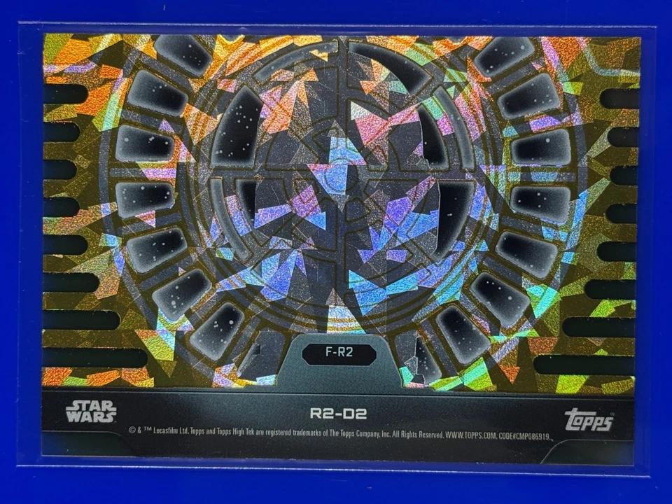 R2-D2 A New Hope 15/25 Fantas Topps Star Wars High Tek 2024 #F-R2 - Image 2 of 3
