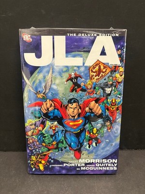 NEW SEALED DC Comics  JLA The Deluxe Edition Volume 4 Morrison Hardcover