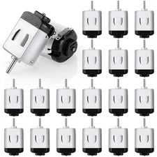 20 Pieces Micro Electric Motor DC 1.5-3V 23000RPM Cars Toys Electric Motor Recta