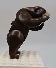 LEGO&reg; Dark Brown Bear Minifigure from 4438 4440 98295c01pb02 mf54