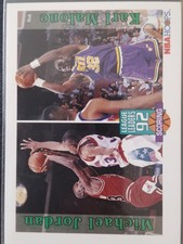 1992-93 NBA HOOPS Michael Jordan, Karl Malone #320