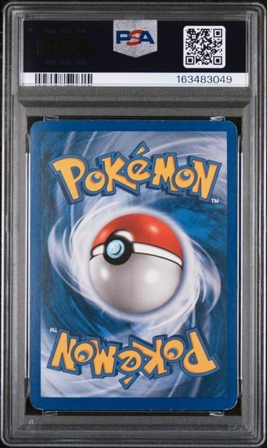 POKEMON GOLD STAR VAPOREON 2007 EX POWER KEEPERS #102 HOLO PSA 6 view 2