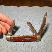 Vintage Case XX 6392 3 Blade Pocket Knife