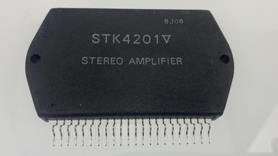 Sanyo STK4201V 2x60W Stereo Audio Amp IC chip, Upgrade from STK4201-ii, New