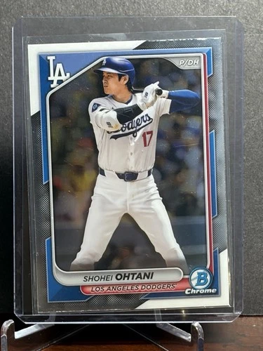 2024 Bowman Chrome #85 Shohei Ohtani Base Set Chrome Baseball Card