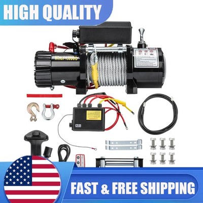 Electric Winch 12V 13000LBS FOR ATV 12000LBS Wirerope 5950KG Car 13000LBS USA