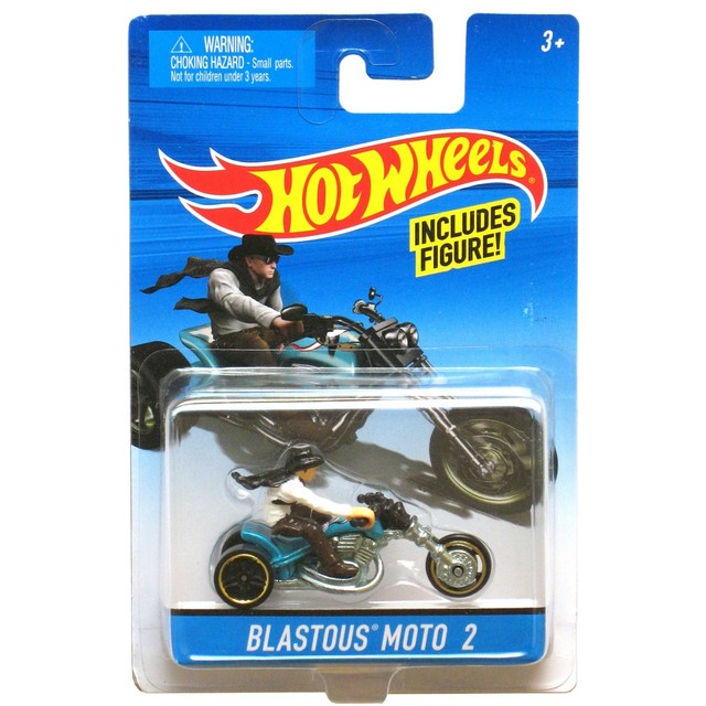 hot wheels bike with rider