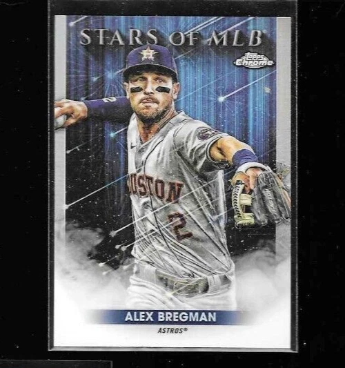 2022 Topps Chrome ALEX BREGMAN insert Stars of MLB - houston astros - Image 1 of 1