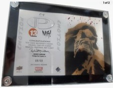 Sabretooth 2012 Marvel Premier Emotion Card - E-9 09/50 NAR Jason Adams Ferocity