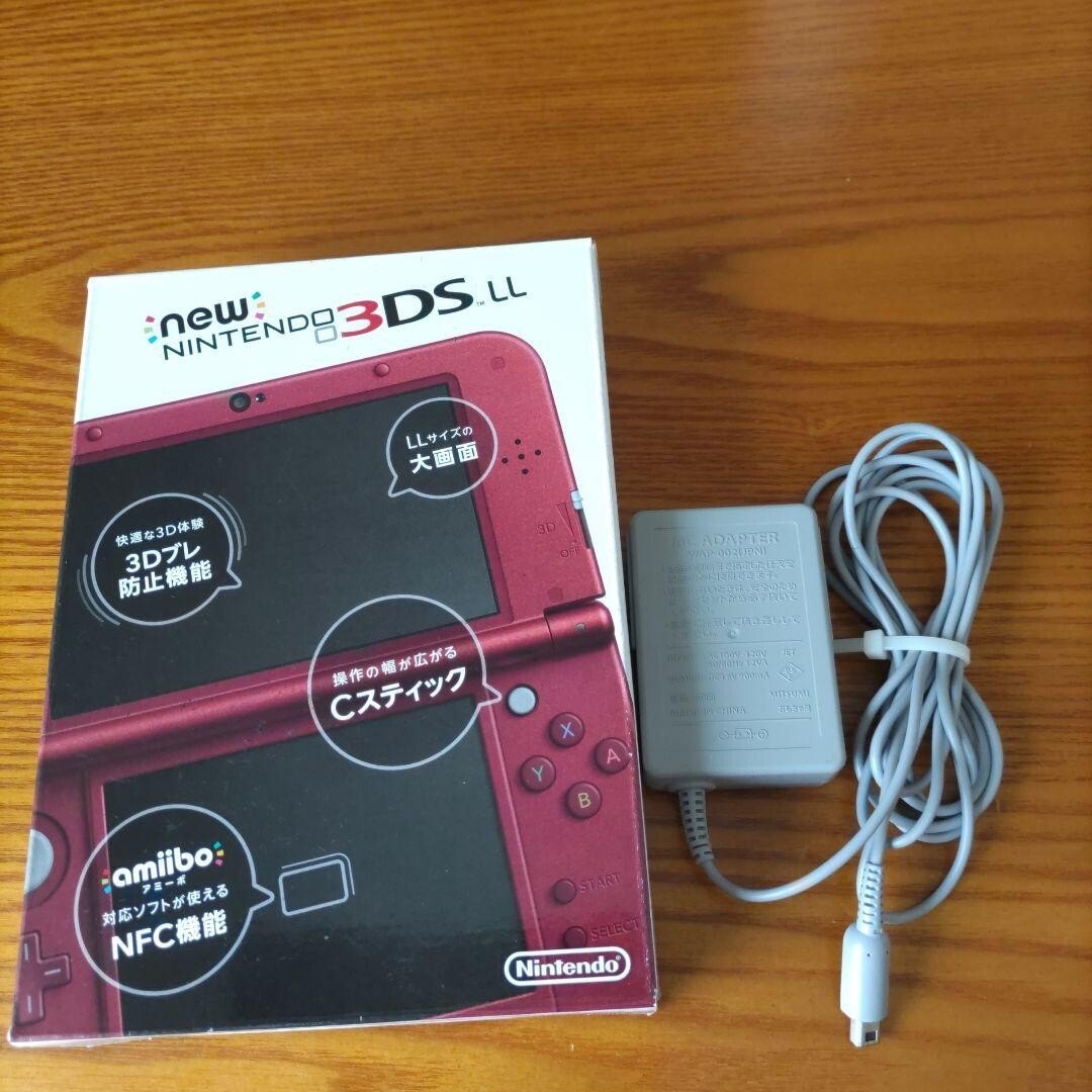 Nintendo New 3DS LL XL Console only Metallic Red Nintendo New 3DS