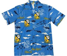 Blue Angels Hawaiian Shirt Short Sleeve Summer Beach Size S - 5XL