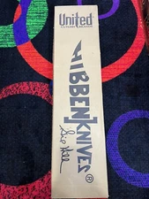 Hibben knives UC1099 hornet short sword 1998 complete in box 40th anniversary
