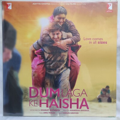Dum Laga Ke Haisha LP Vinyl Record Anu Malik Bollywood Hindi Film