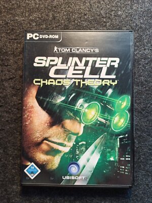 Tom Clancy's Splinter Cell - Chaos Theory (PC, 2005) akzeptabler Zustand !