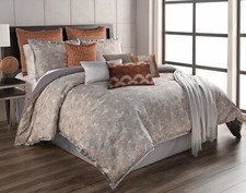 Hallmart Collectibles Anna 12 pc King Comforter Set