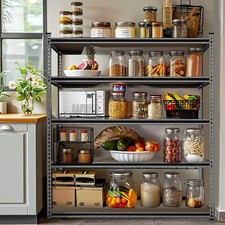 WORKPRO 5-Tier Metal Storage Shelving Unit 36  W x 18  D x 72  H Heavy Duty Shelf