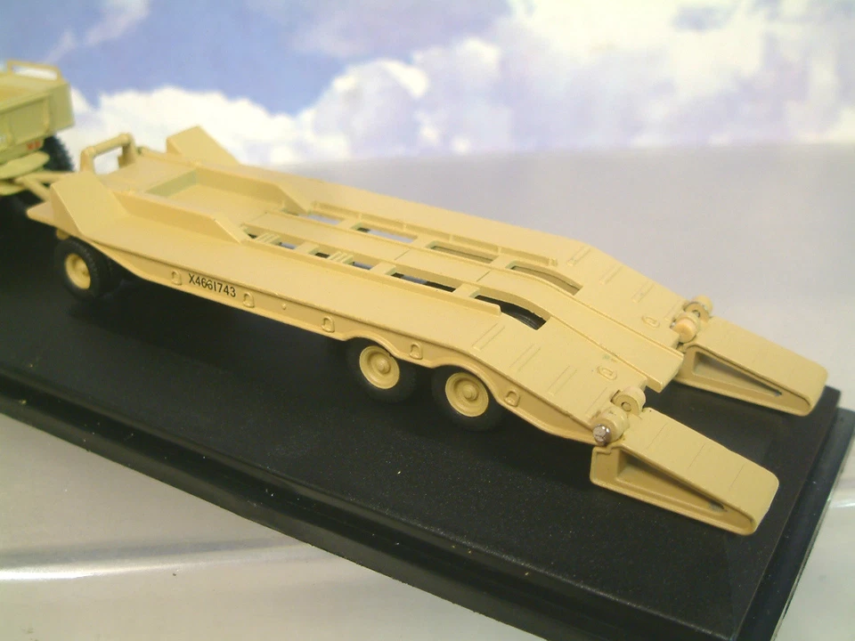 OXFORD 1/76 DIAMOND T 980 TANK TRANSPORTER TRC WESTERN DESERT CAIRO 1942 76DT001 - Image 4 of 4