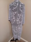 Keren Hart Duster, Cover Up Sheer Baby Blue With Embroidery - Small — photo 2