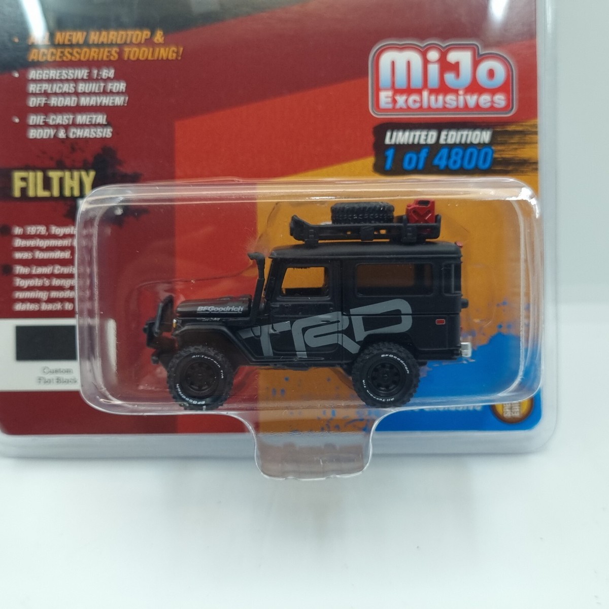 Johnny Lightning Mijo 1980 Toyota Land Cruiser FJ40 TRD Off Road