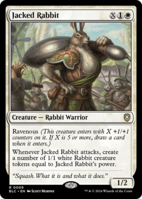 Jacked Rabbit - Bloomburrow - NM - Magic The Gathering - MTG