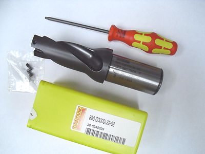 880 D3000L32 02 SANDVIK Indexable Drill | eBay 
