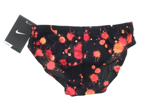 Nike TFSS0004 Boys Youth Swimming Splatter Swim Briefs Swimsuit TFSS0004 - Picture 10 of 12