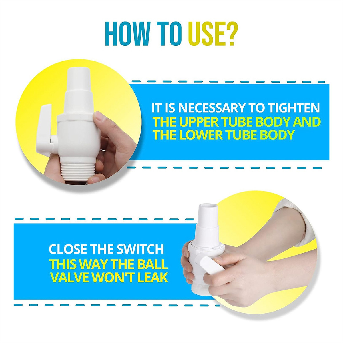 1,5 Zoll MIP X 1,5 Zoll - 1,25 Zoll 2-Wege-Econoline-Kugelhahn für  