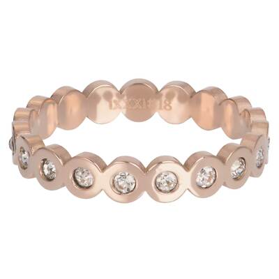 iXXXi Füllring BIG CIRCLE STONE rosé - 4 mm