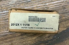 UNBRANDED 2012 TAPERED LOCK BUSHING 1-11/16" BORE NEW IN BOX