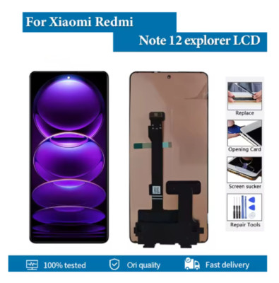 6.67 '' For Xiaomi Redmi Note 12 Explorer Discovery LCD Display Screen Touch 