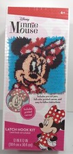Disney Minnie Mouse Dimensions Latch Hook Kit 12X12 72-74886 New Sealed