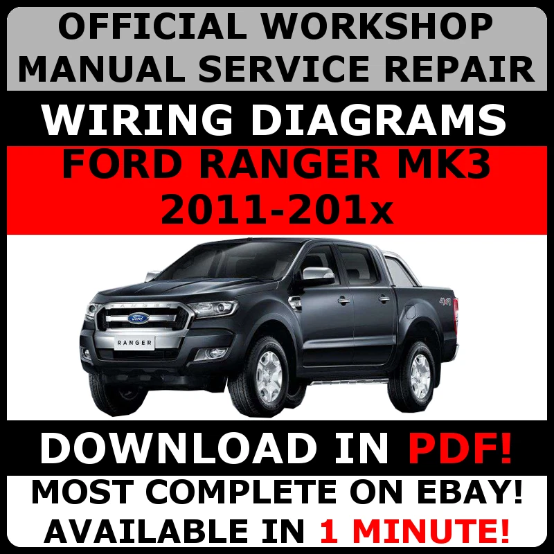 MANUAL SERVICE REPAIR FORD RANGER (20112015) (EN), 51 OFF