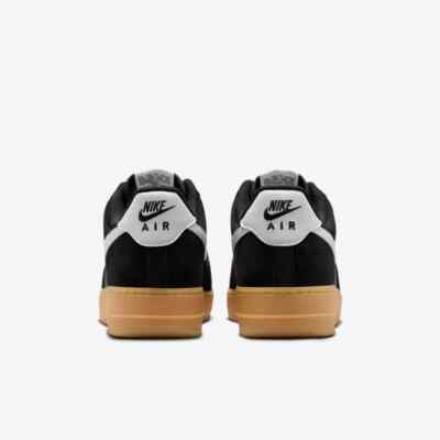 New Nike Air Force 1 '07 LV8 Shoes - Black / Gum (FQ8714-004) | eBay