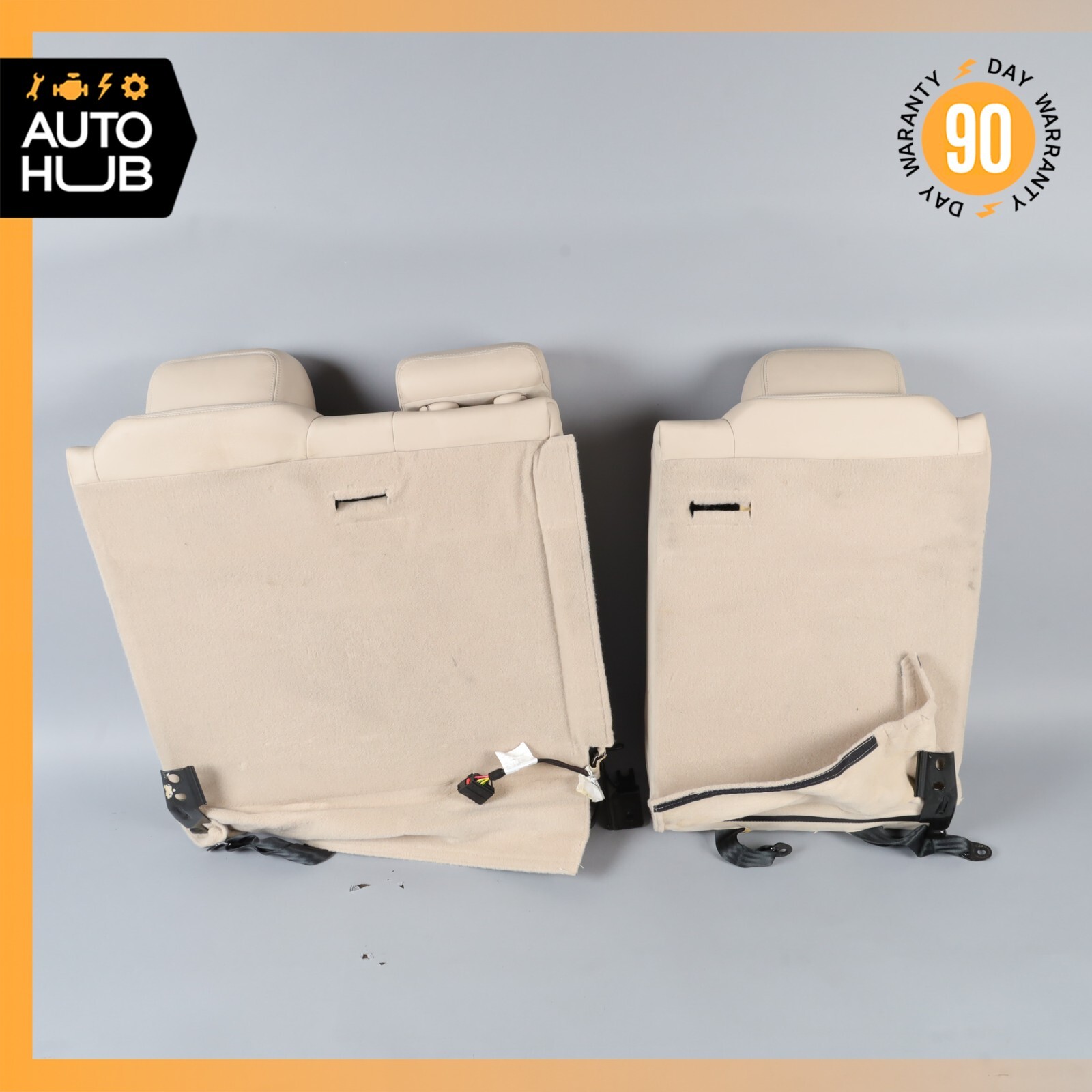 Maserati Quattroporte M156 Rear Left & Right Seat Cushion Top Upper OEM 69k