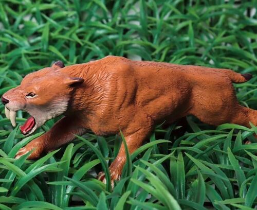 Figura de acción de PVC juguete animal tigre dientes de sable juguetes fiesta regalos - Imagen 8 de 8