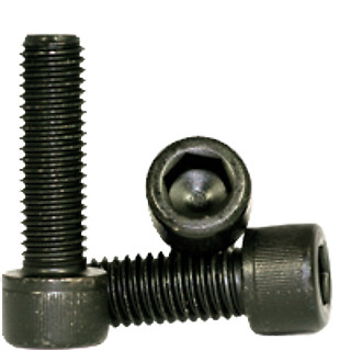 M16-2.00 x 40 mm Socket Head Cap Screw 12.9, UNC, Black Oxide, Full Thread, 5 PK