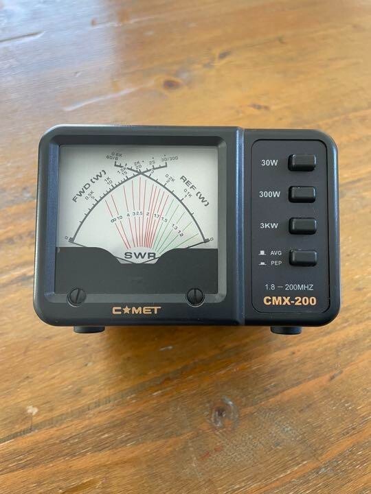 Comet CMX-200 SWR Power Meter 1.8 ~ 200MHz 0 ~ 3 kW HF 0